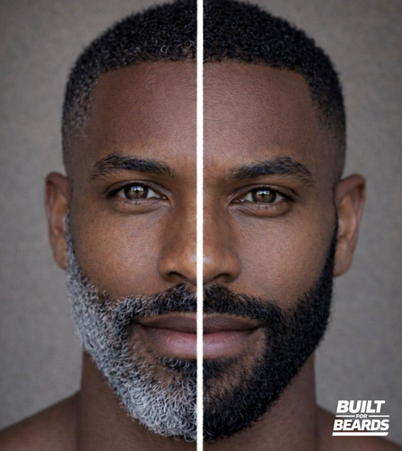 Built for Beards Jet Black - Afbeelding 2